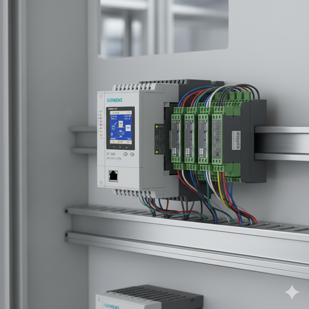 PLC cabinet — Siemens S7-1500